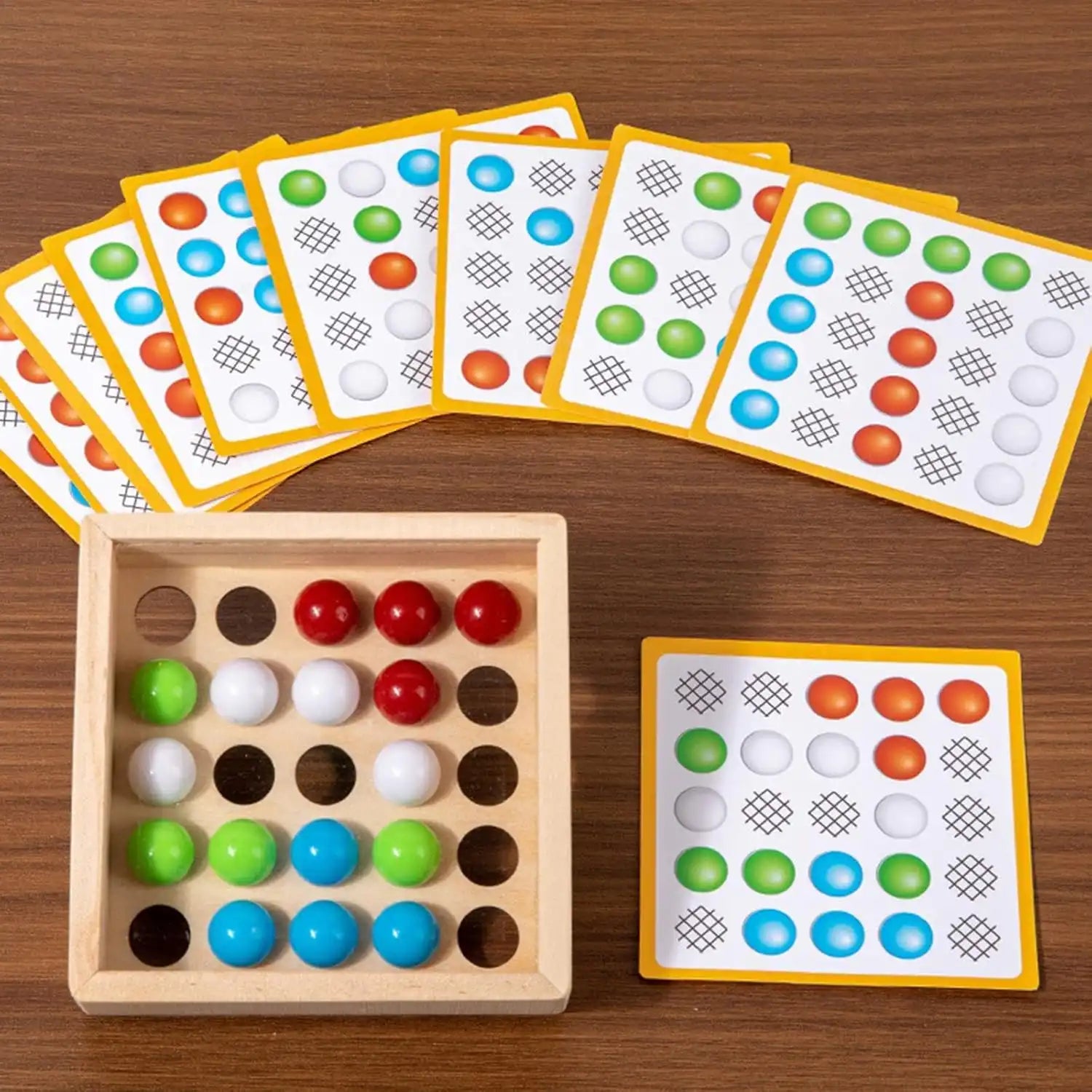 🧠 تحدي الأصابع الذكية – Finger Beads