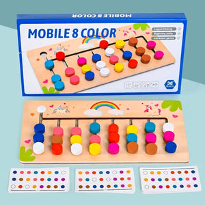 ترتيب الألوان التعليمية – Mobile 8 Color