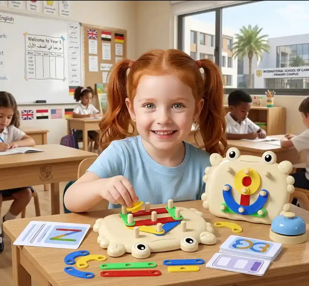 تحدي العبقري الصغير 🧠Building Blocks