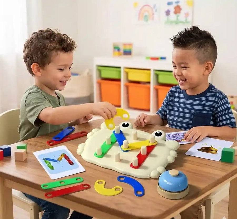 تحدي العبقري الصغير 🧠Building Blocks