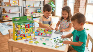 لعبة تركيب الحيوانات التعليمية Animal Puzzle Board