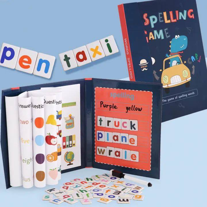 📘✨ Spelling Game – كتاب تكوين الكلمات الذكي