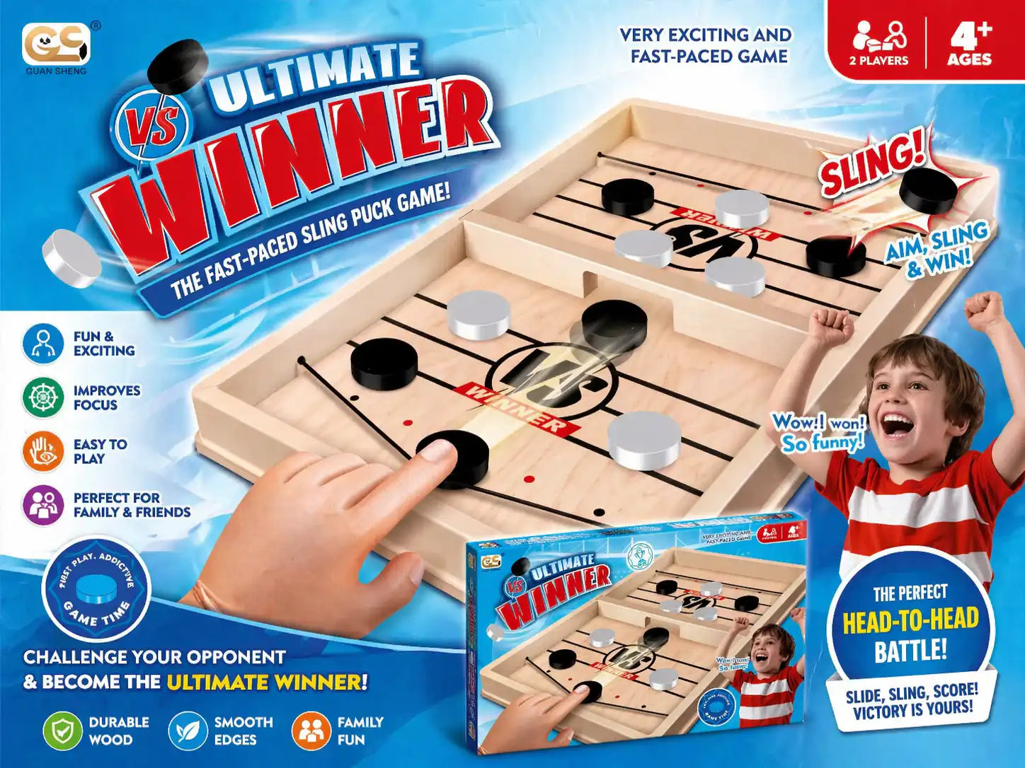 🎯 لعبة التحدي السريع – Ultimate Winner