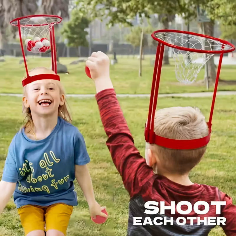 🪣 لعبة تصويب الكرات بالرأس  32 قطعة| Head Basket Challenge
