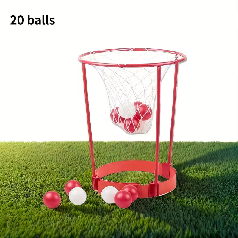🪣 لعبة تصويب الكرات بالرأس  32 قطعة| Head Basket Challenge