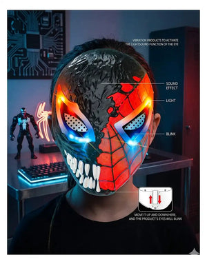 🕷️قناع الرجل العنكبوت الإلكتروني–Spider Mask Hero