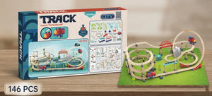 🚂 لعبة قطار المسارات 146 قطعه– Track City Train Set