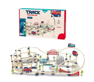 🚂 لعبة قطار المسارات 146 قطعه– Track City Train Set