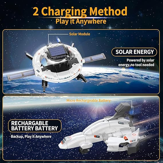 🥊 لعبة الروبوت التعليمي بالطاقة الشمسية – Solar Robot Kit