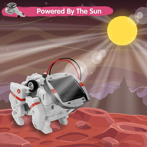 🥊 لعبة الروبوت التعليمي بالطاقة الشمسية – Solar Robot Kit