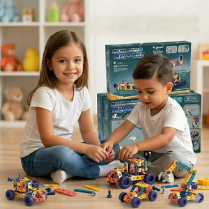 🧱🚗 Creative Building Blocks – لعبة مكعبات البناء الإبداعية