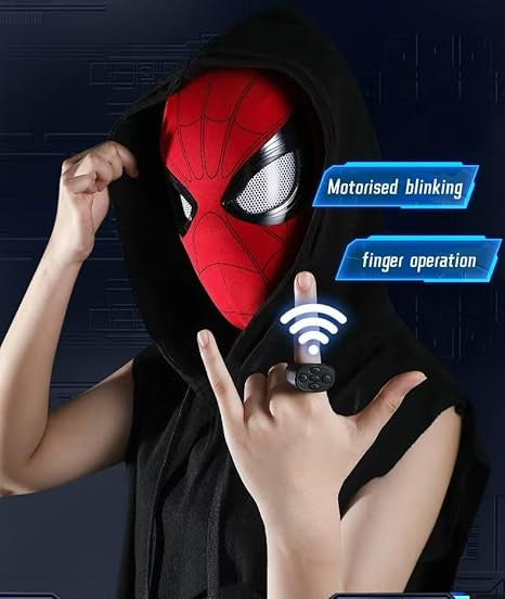 🕷️ قناع سبايدر الذكي بالإضاءة – Spider Mask