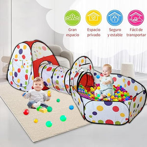 🫧 خيمة كرات اللعب للأطفال Kids Play Tent with Ball Pit