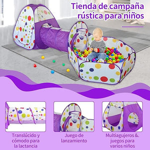 🫧 خيمة كرات اللعب للأطفال Kids Play Tent with Ball Pit