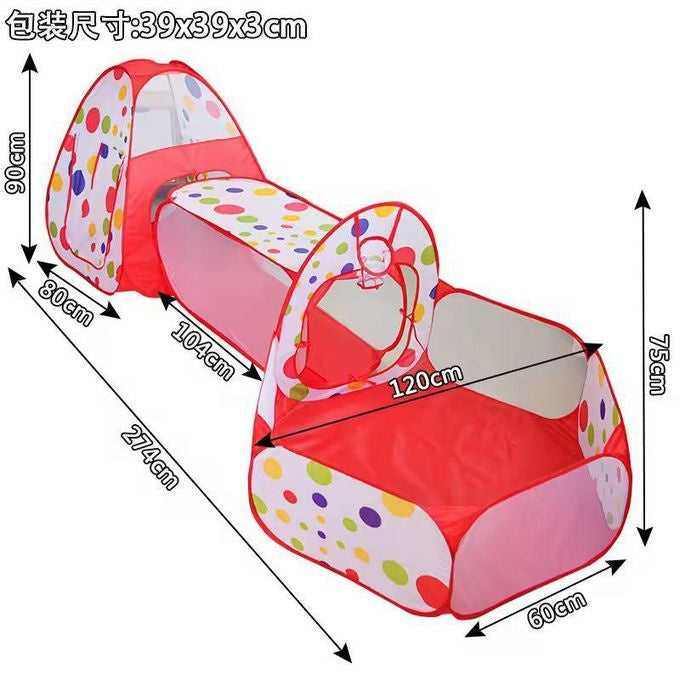 🫧 خيمة كرات اللعب للأطفال Kids Play Tent with Ball Pit