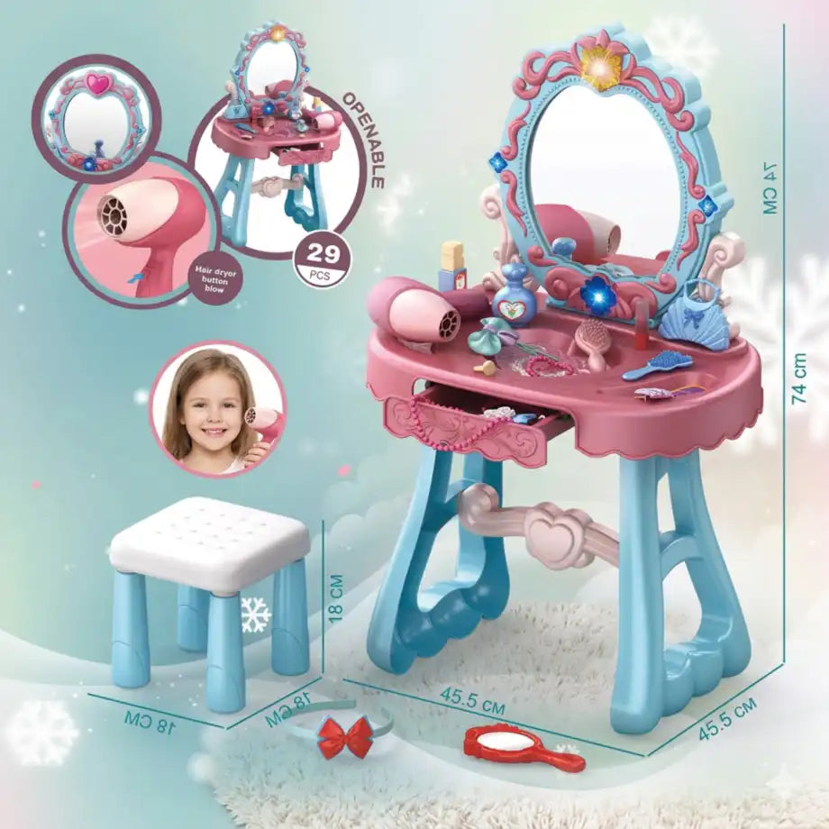🪞 لعبة تسريحة الأميرة – Princess Dressing Table