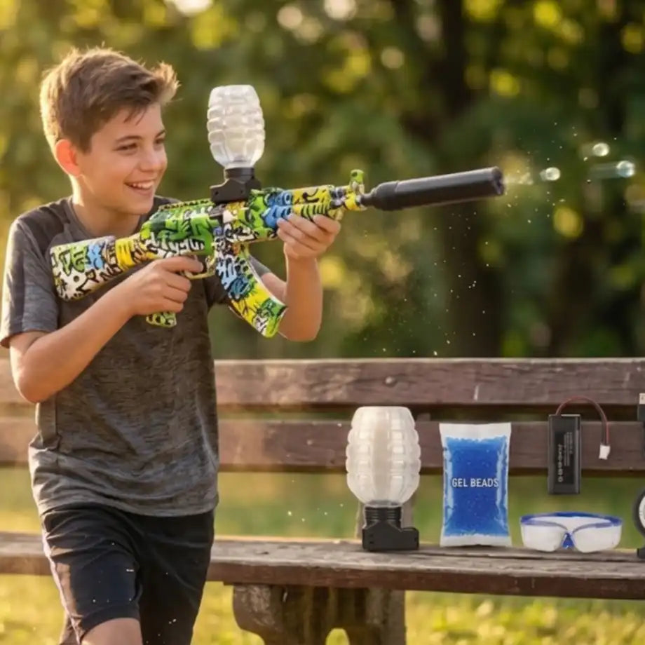 🔫 لعبة رشاش الجل الكهربائي – AK47 Gel Blaster