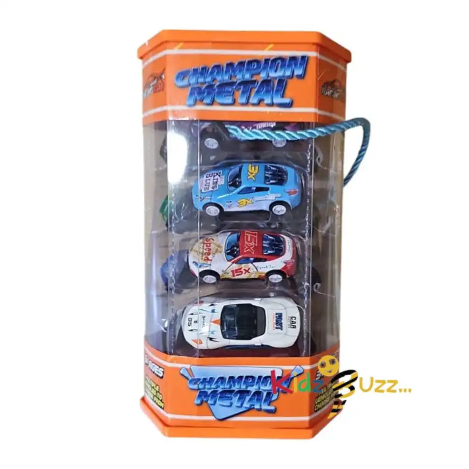 🏎️ لعبة سيارات السباق المعدنية – Champion Metal Cars