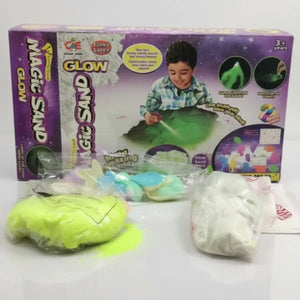 🌟 لعبة الرمال السحرية المضيئة – Magic Sand Glow