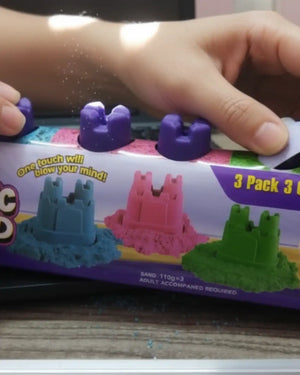 3*3🏰 الرمل السحري للأطفال – Magic Sand