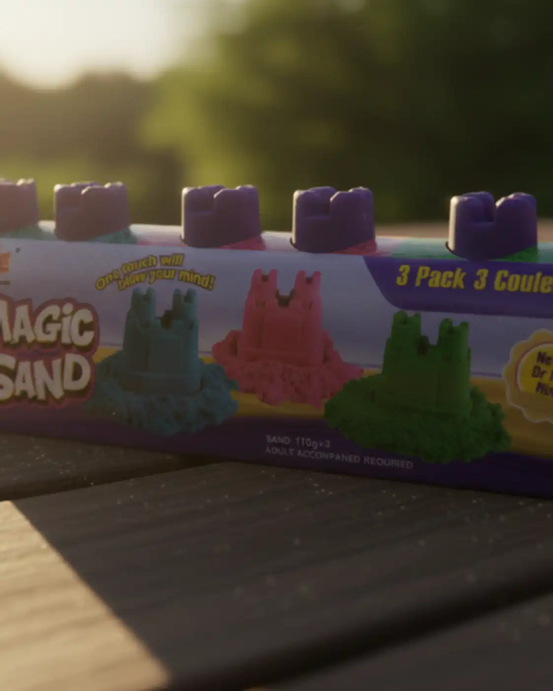 3*3🏰 الرمل السحري للأطفال – Magic Sand
