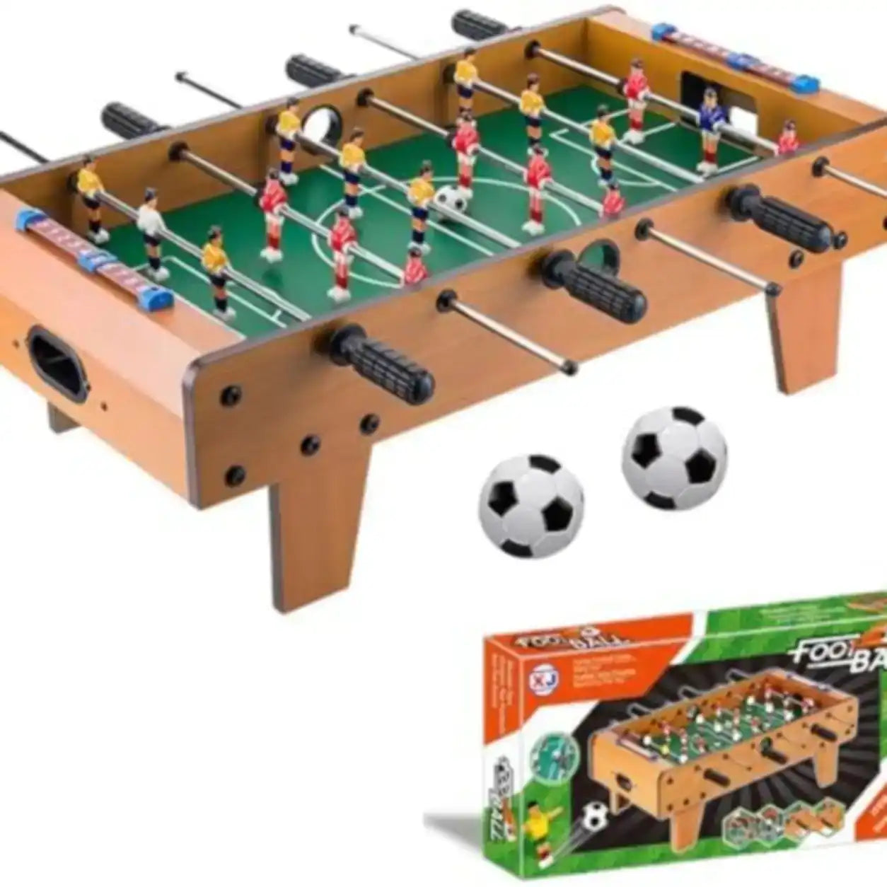 ⚽ ملعب الأبطال – لعبة كرة القدم الخشبية للأطفال