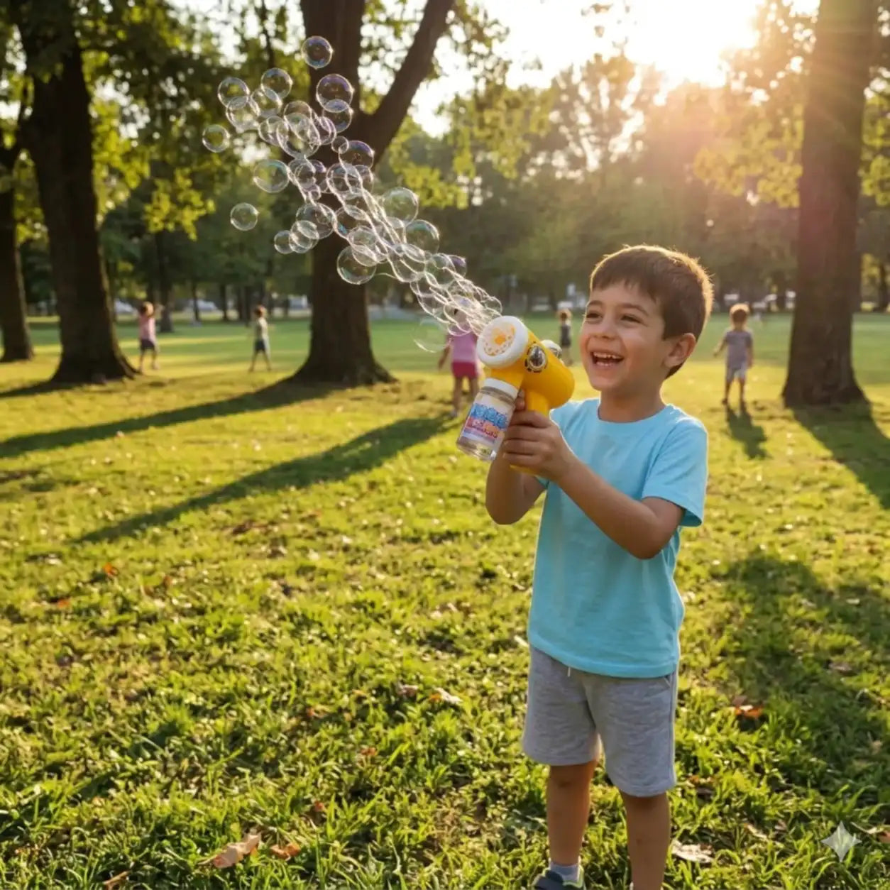 🫧 مسدس الفقاعات للأطفال – Bubble Gun