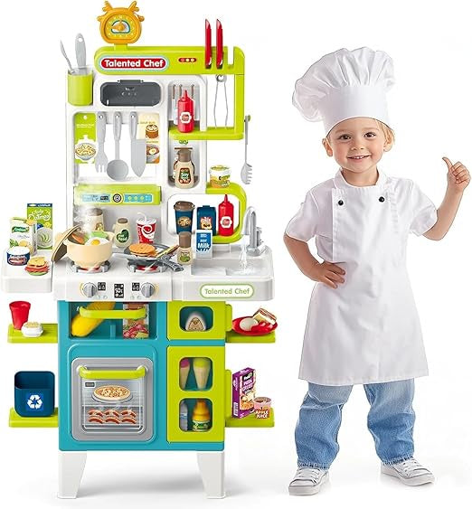 👩‍🍳 مطبخ الشيف الصغير – Kids Home Chef Play Set