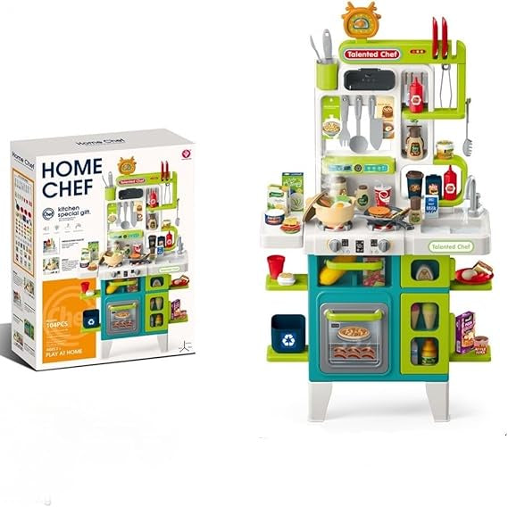👩‍🍳 مطبخ الشيف الصغير – Kids Home Chef Play Set