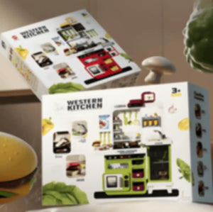 🧑‍🍳 مطبخ الأطفال الكبير 68 قطعة – Kids Home Cooking Kitchen Set