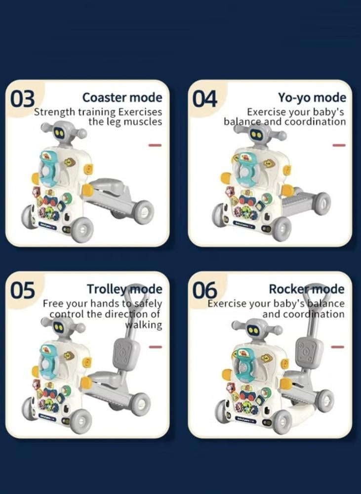 🚶‍♂️ مشاية الأطفال التعليمية 6 في 1 –  Educational baby walker