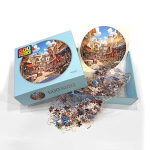 🧩 لعبة بازل السوق العربي – Arabian Market Puzzle