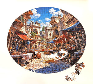 🧩 لعبة بازل السوق العربي – Arabian Market Puzzle