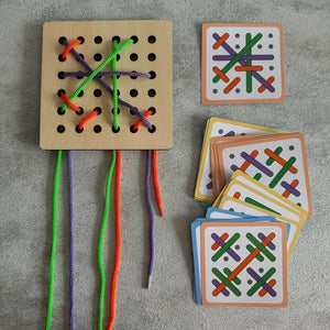 🧵 لعبة تحدي الخيوط الذكية Smart Threads Challenge