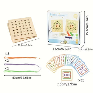 🧵 لعبة تحدي الخيوط الذكية Smart Threads Challenge