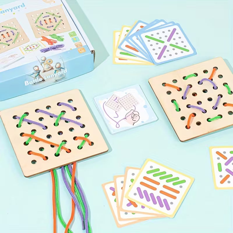 🧵 لعبة تحدي الخيوط الذكية Smart Threads Challenge