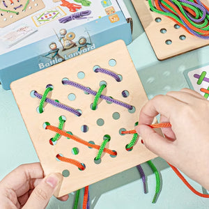 🧵 لعبة تحدي الخيوط الذكية Smart Threads Challenge