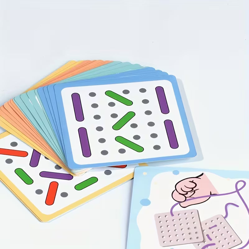 🧵 لعبة تحدي الخيوط الذكية Smart Threads Challenge
