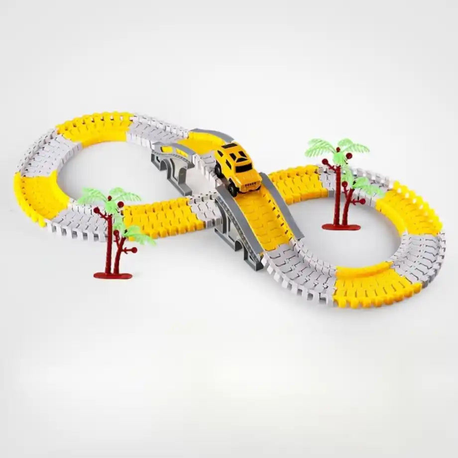 لعبة مسار السيارات 205 قطعة🧩🚗
