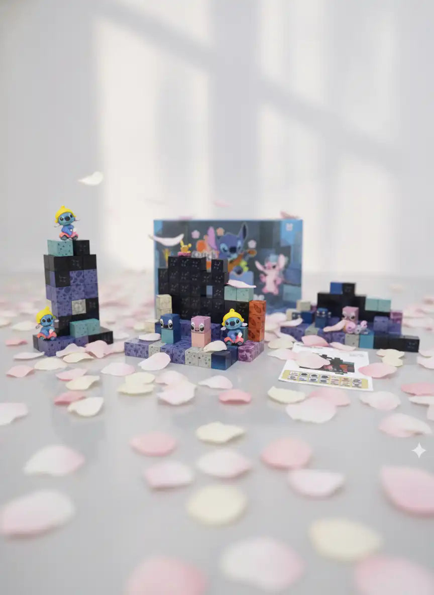 🧲💙 مكعبات ستيتش المغناطيسية – Magnetic Cubes
