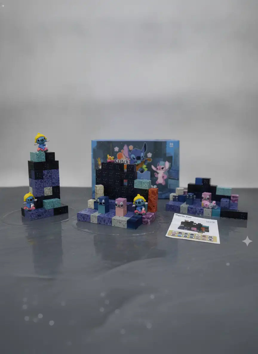 🧲💙 مكعبات ستيتش المغناطيسية – Magnetic Cubes