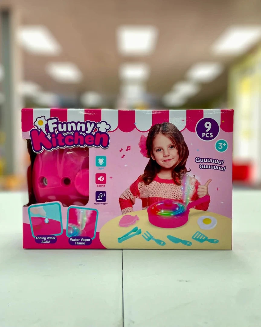🍳 مقلاة المرح السحري – Magic fun frying pan