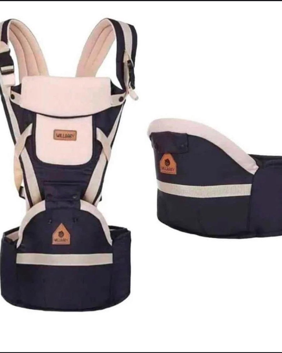 🧠 حاملة الأطفال متعددة الاستخدامات 3 في 1 – Baby Carrier