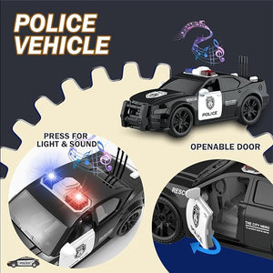  🚓🚑🚒🚁 مجموعة سيارات الطوارئ المضيئة 