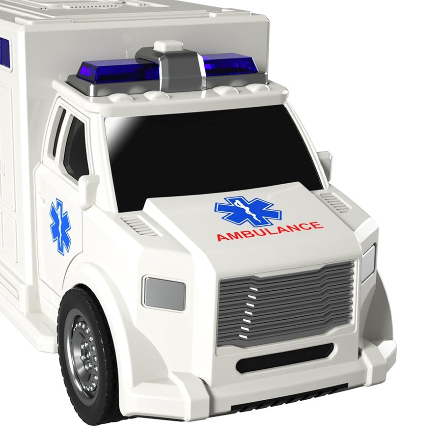  🚓🚑🚒🚁 مجموعة سيارات الطوارئ المضيئة 