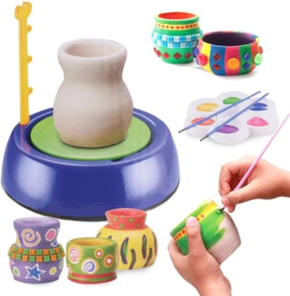 🎨🏺 عجلة الفخار الإبداعية – Pottery Wheel