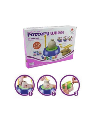 🎨🏺 عجلة الفخار الإبداعية – Pottery Wheel