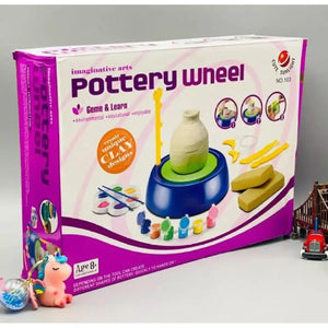 🎨🏺 عجلة الفخار الإبداعية – Pottery Wheel