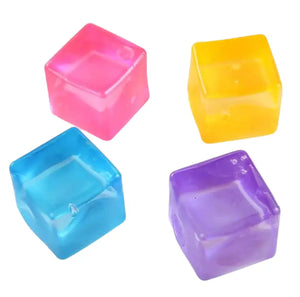 🧊✨ مكعب السلايم المطاطي – Rubber slime cube