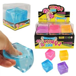 🧊✨ مكعب السلايم المطاطي – Rubber slime cube